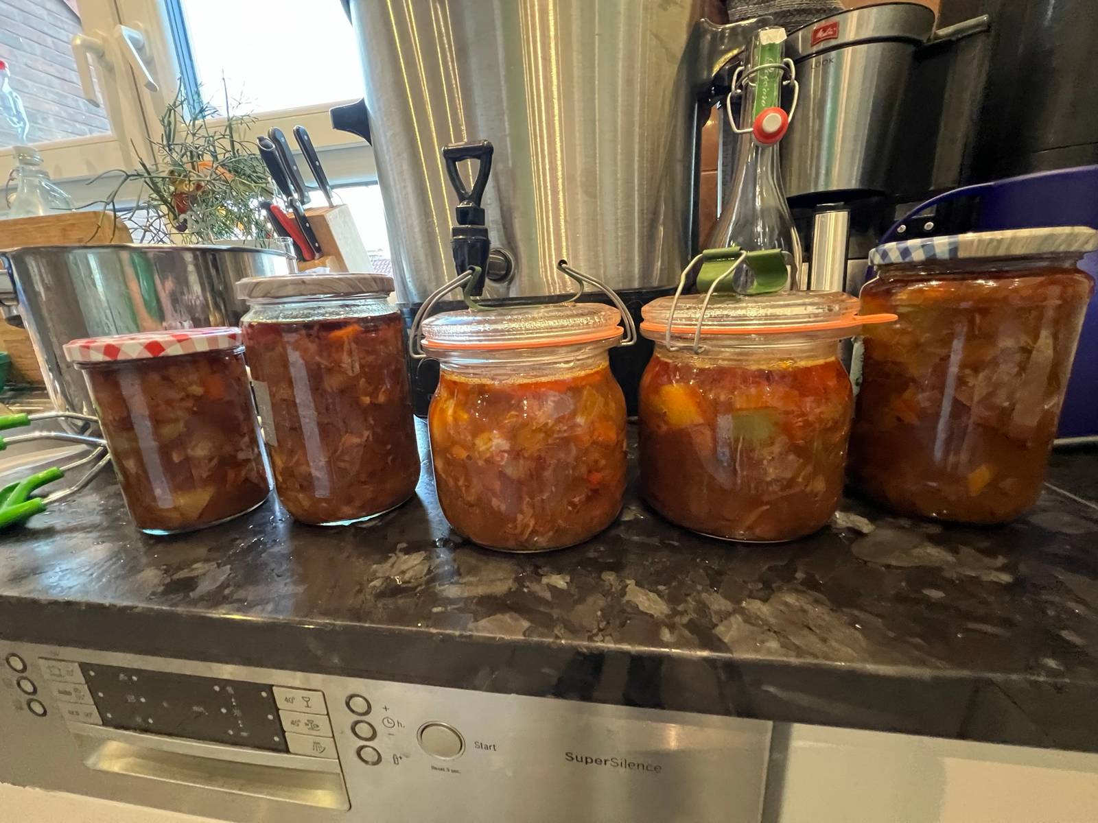 Gulasch im Glas einkochen