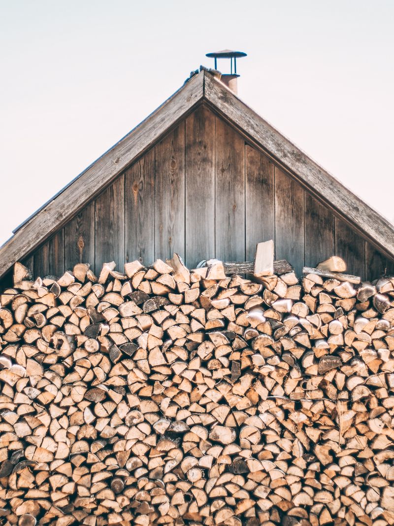 Holzvorratsschuppen bauen: Brennholz richtig lagern